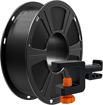 22 – TEQStone ASA Filament 1.75mm Black 1KG, UV Resistant & All-Weather Durability, Consistent Diameter +/-0.03mm, Perfectly Wound