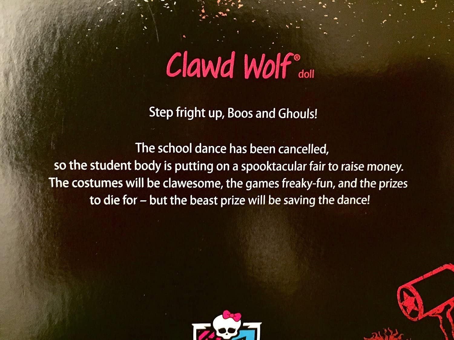 Monster High Scarnival Clawd Wolf Doll