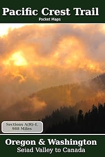 Pacific Crest Trail Pocket Maps - Oregon & Washington