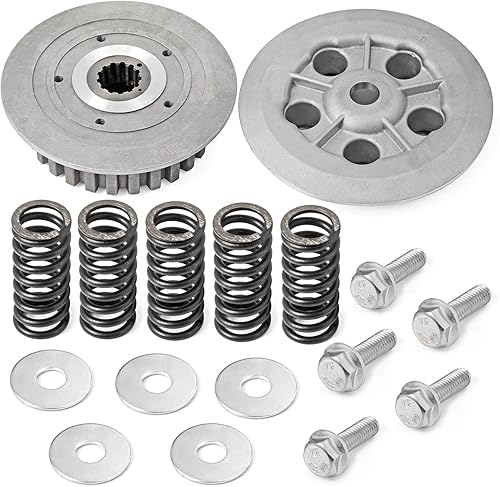 Miniatura 6 de Kit de cubo interior central de embrague y placa de presión exterior y resortes resistentes para Yamaha Raptor 660 660R YFM660R 2001 2002 2003 2004