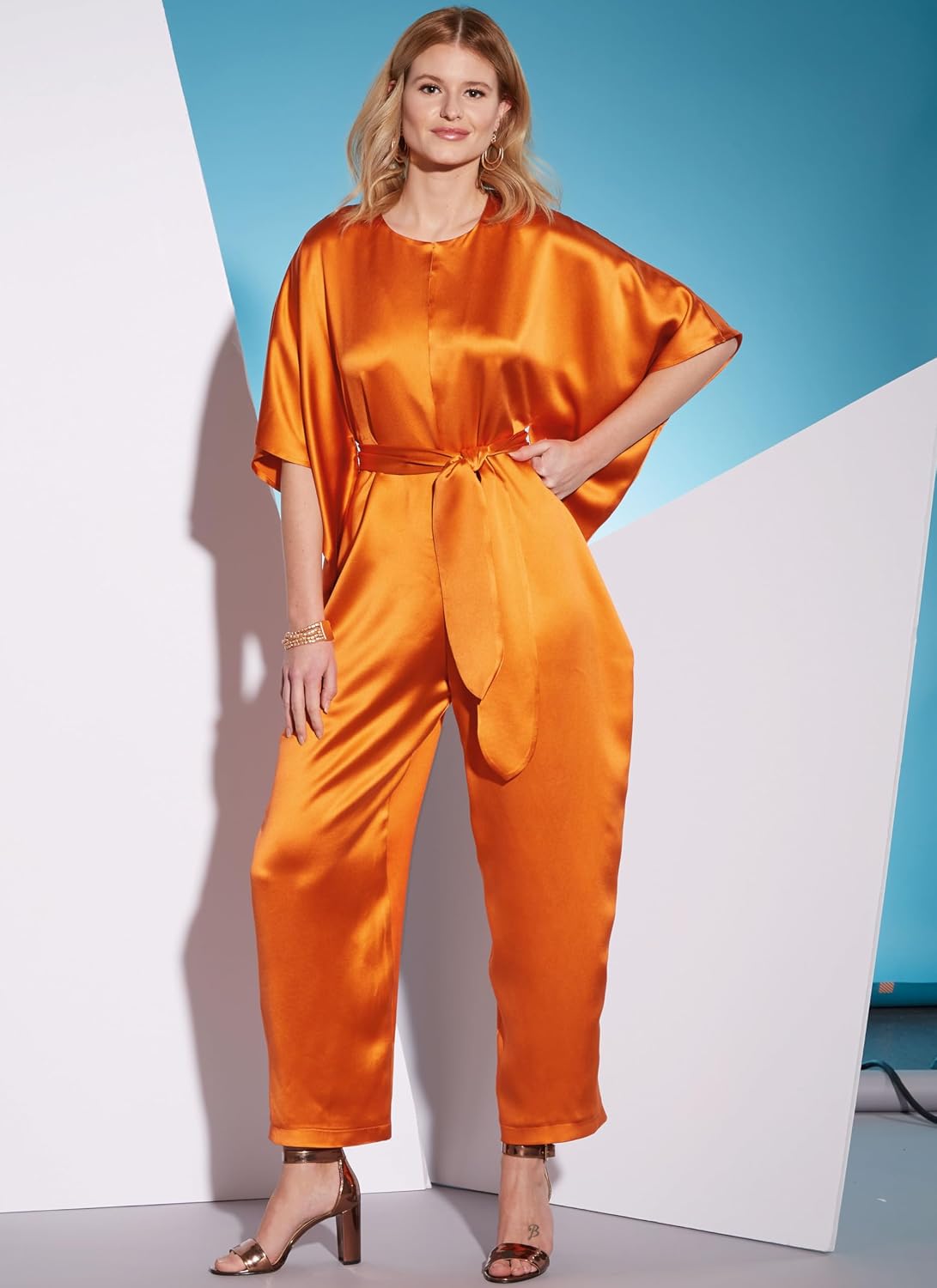 McCall's Misses' Romper, Jumpsuits and Sash Sewing Pattern Kit, Design Code M8314, Sizes LRG-XLG-XXL