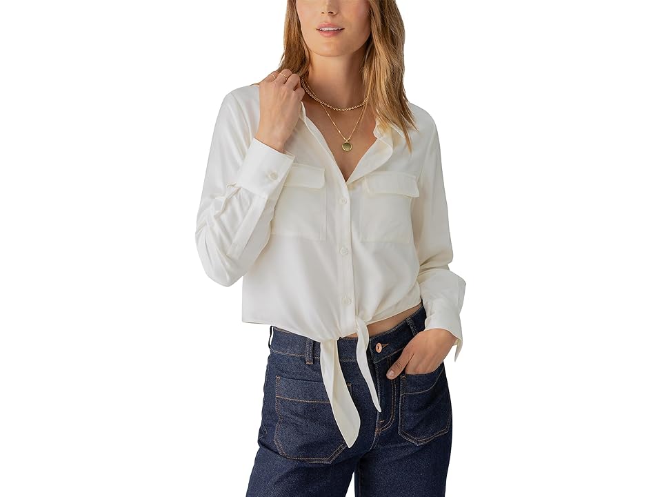 Sanctuary Lifetime Shirt (Chalk) Women's Clothing