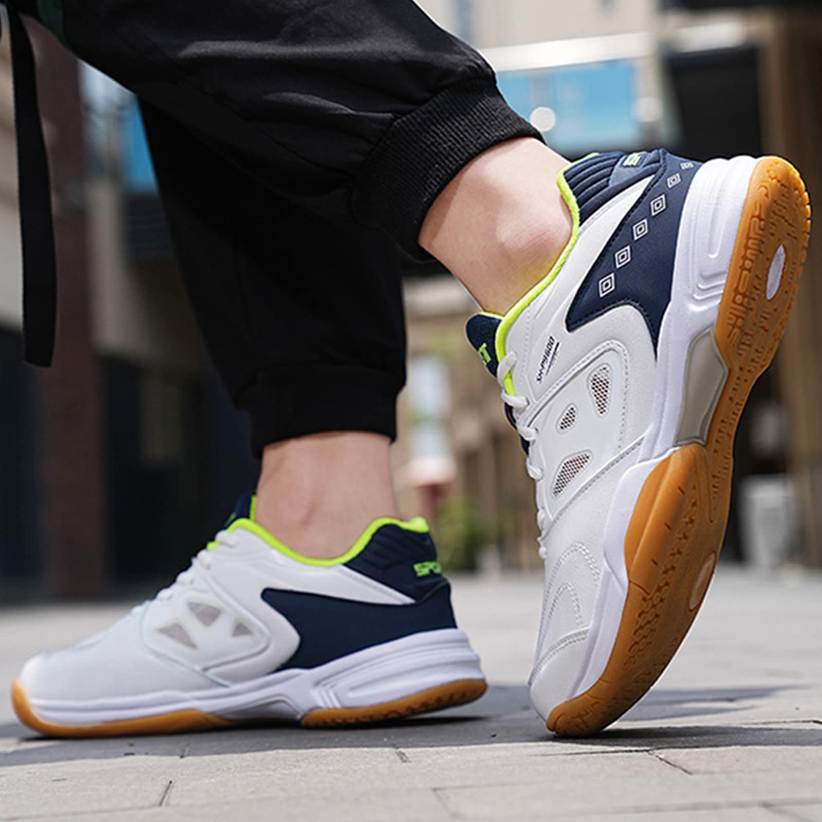 Zapatos De Bádminton para Hombre para Hombres Zapatos De La Corte Cubierta Transpirable para El Tenis De Tenis De Voleibol De Squash Deportivo Tenis