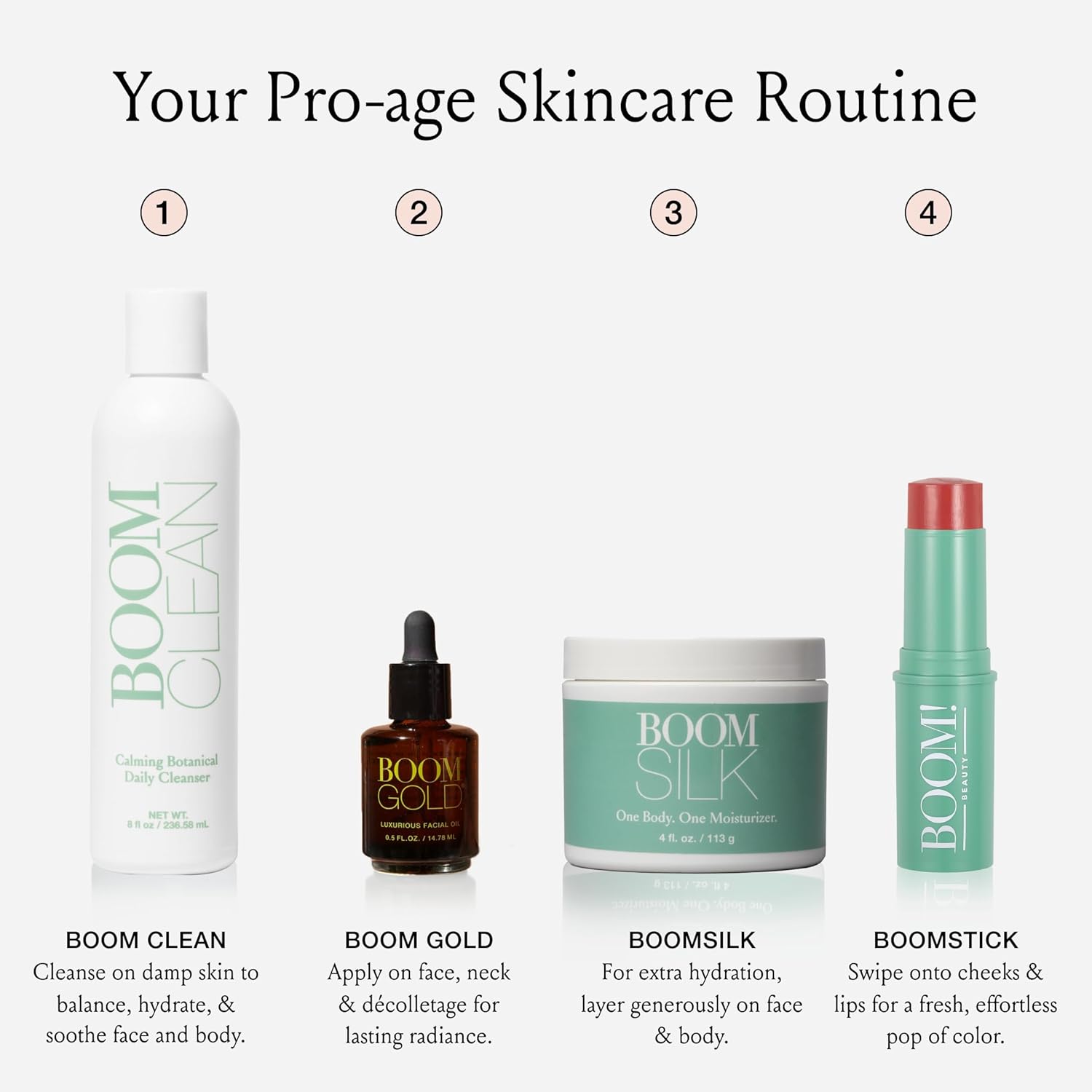 Boomsilk ® Face Moisturizer Cream, Rejuvenating Face Lotion & Facial Moisturizer for Mature Skin with Olive Oil, Beeswax & Honey, Hydrating Body Lotion for Women, 2 oz Boom Beauty by Cindy Joseph - Image 4