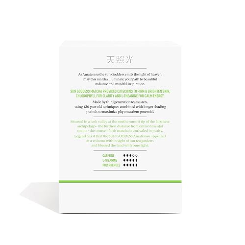 Miniatura 3 de Pique Matcha orgánico Sun Goddess Matcha - Polvo de té verde matcha de grado ceremonial real energía apoyo inmunológico producción saludable de