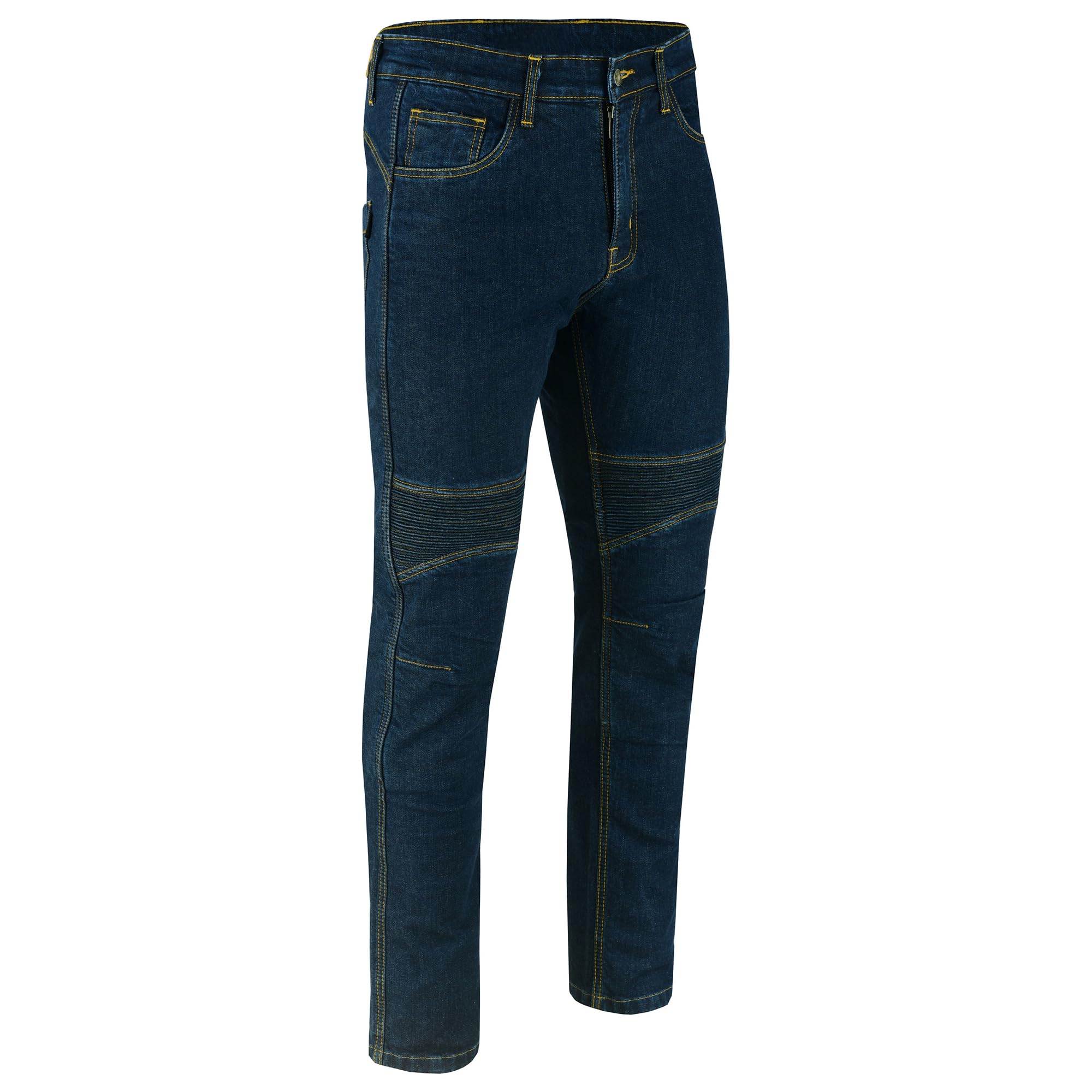 Pantalones Vaqueros de Moto para Hombre con protección de Armadura de Fibra de aramida, aprobados por la CE EN 17092-3:2020