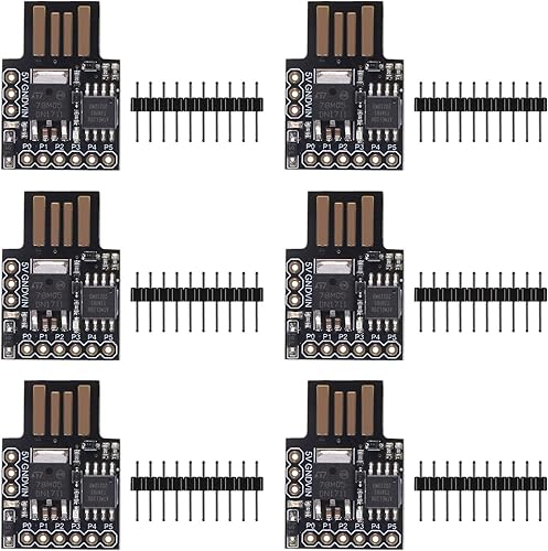 ACEIRMC 6 piezas Digispark Kickstarter Attiny85 - Placa de desarrollo micro USB general para Arduino