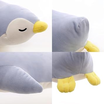 Cute Emperor Penguin Stuffed Animals Plush Doll Toys for Kids Plushies Stuffed Hugging Penguin Pillow Throw Gift for Kids or Lovers (30cm, Blue)
