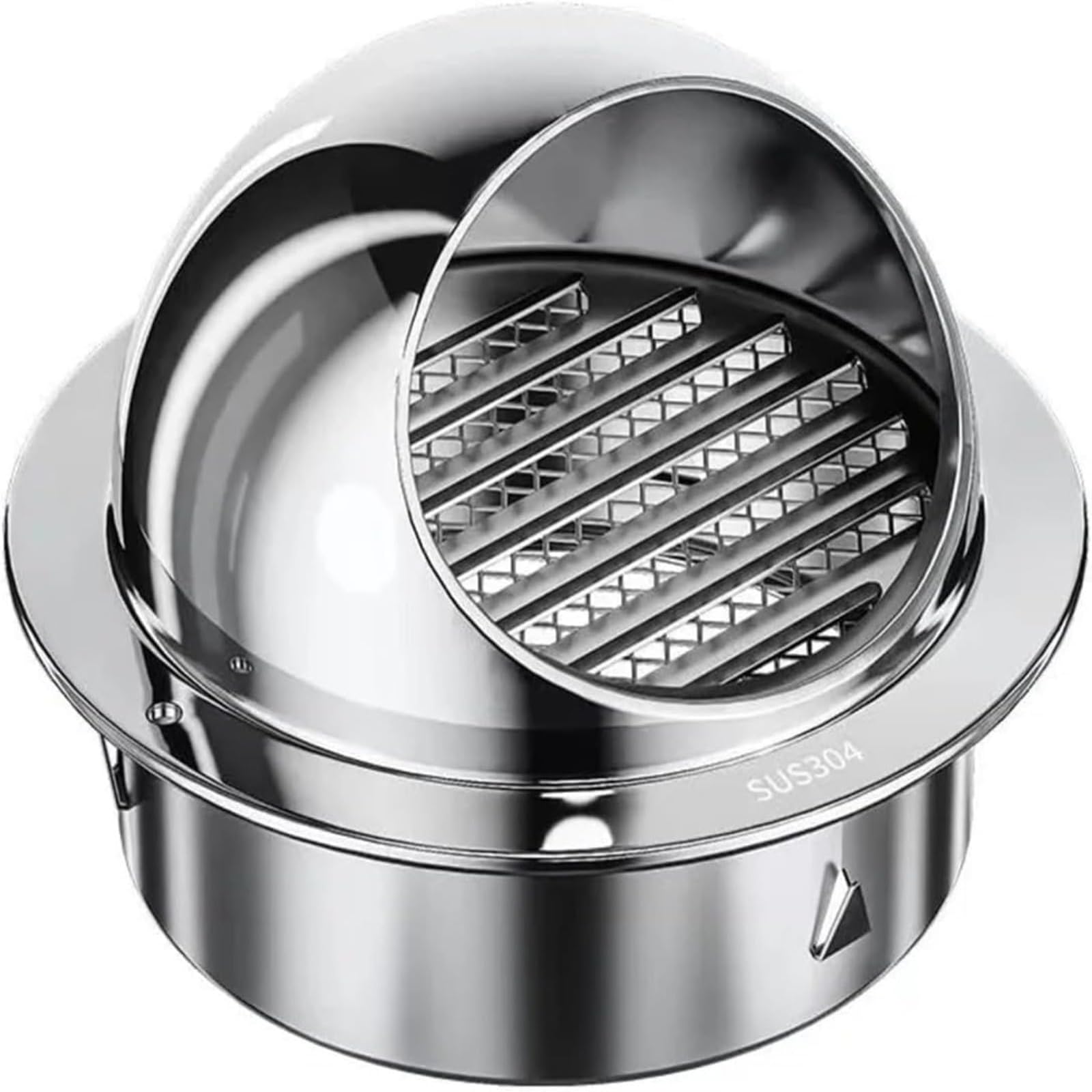 GYEQXKT Chimney cap,Stainless Steel Chimney Cap Chimney Cap Chimney C For Stainless Steel Chimney Rain Cap Flue Cover Fireplace Chimney C Round Chimney Cap Adjustable Chimney Cap(190mm)