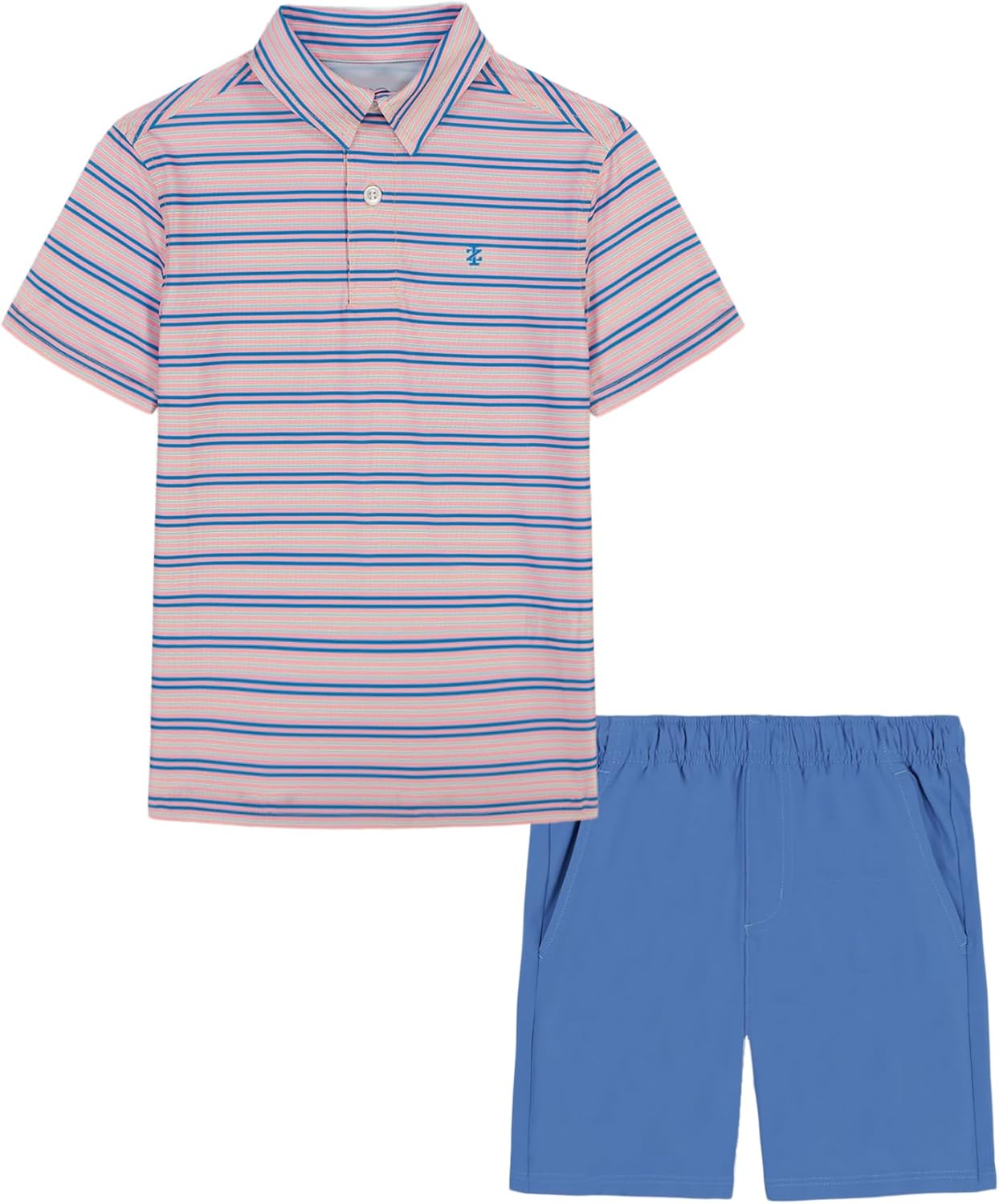 IZOD boys 2-piece Polo and Short Set - Picture 4 of 16