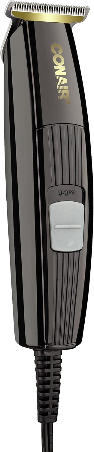 ConairMAN Trim Up, Hair Clippers for Men, Corded Detail Hair Clipper Home Hair Cutting Kit