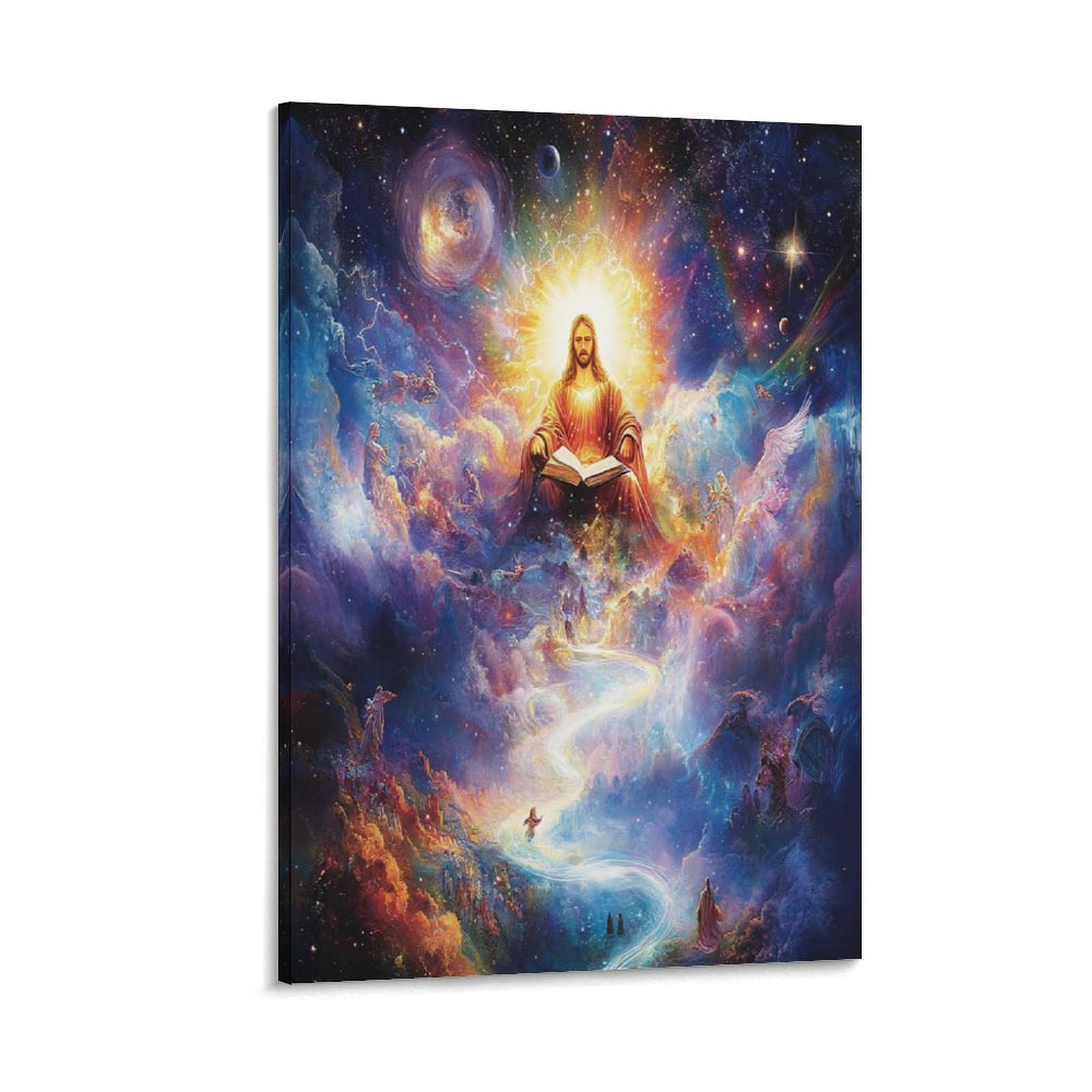 Affiche Jésus murale déco salon impression sur toile 40x60 - 6