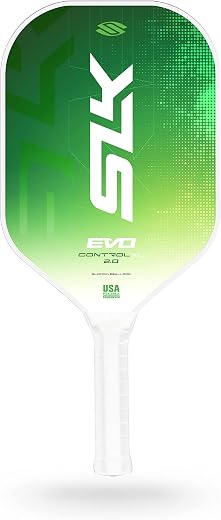 Selkirk Sport SLK Evo Control XL Pickleball Paddle | G8 Power Carbon Fiber Pickleball Paddle Face with Spinflex Surface an...