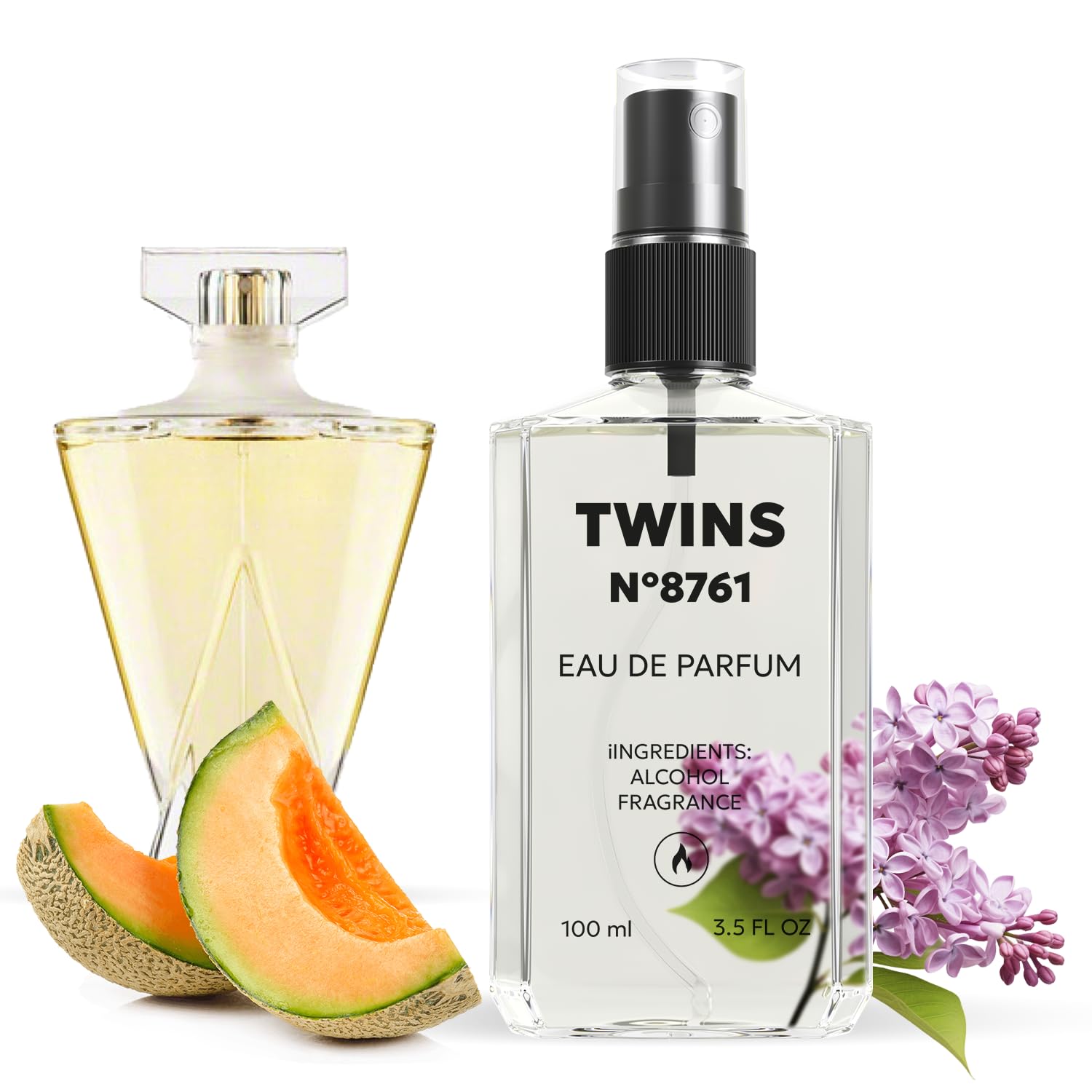 TWINS Impression of Champs Elysees | Perfume for Women Eau de Parfum | No.8761 | 3.4 Fl Oz / 100 ml