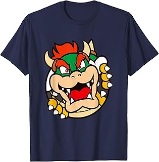 Super Mario Bros Bowser Big Koopa Breakout Portrait T-Shirt