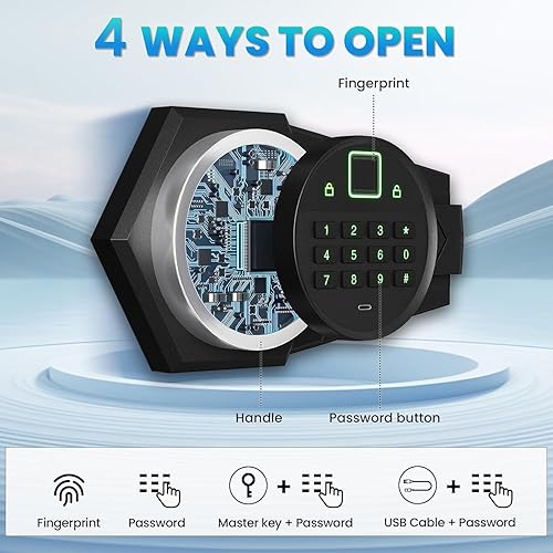 Miniatura 3 de Karbeen Caja fuerte ignífuga de 2.0 Cub