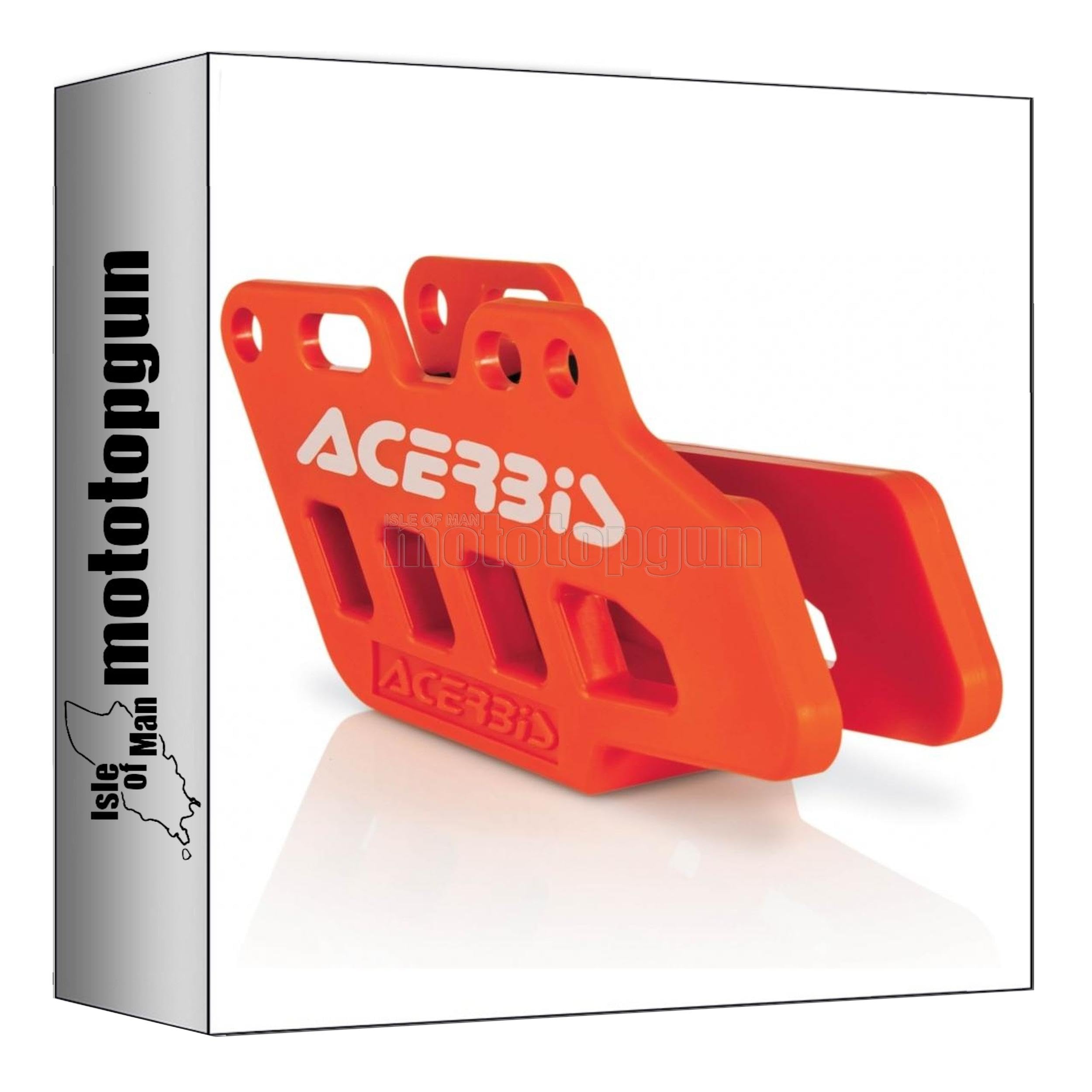 Guide de chaine orange Acerbis pour restaurer la transmission de KTM SX 85 - 3