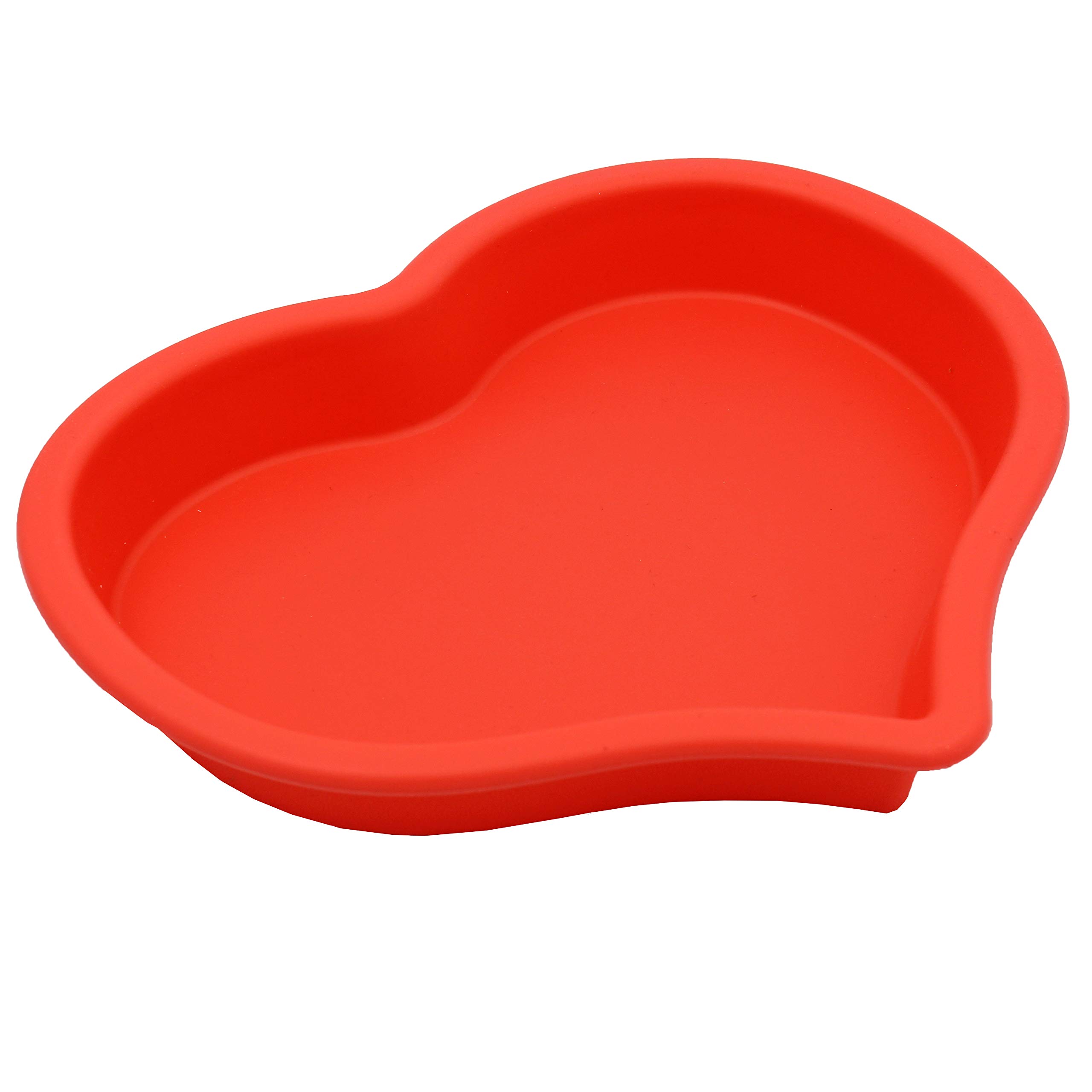 Cooking Details Silicone Mold Heart Shaped Baking Pan Non Stick Bpa Free Baking Pan 10 Inch