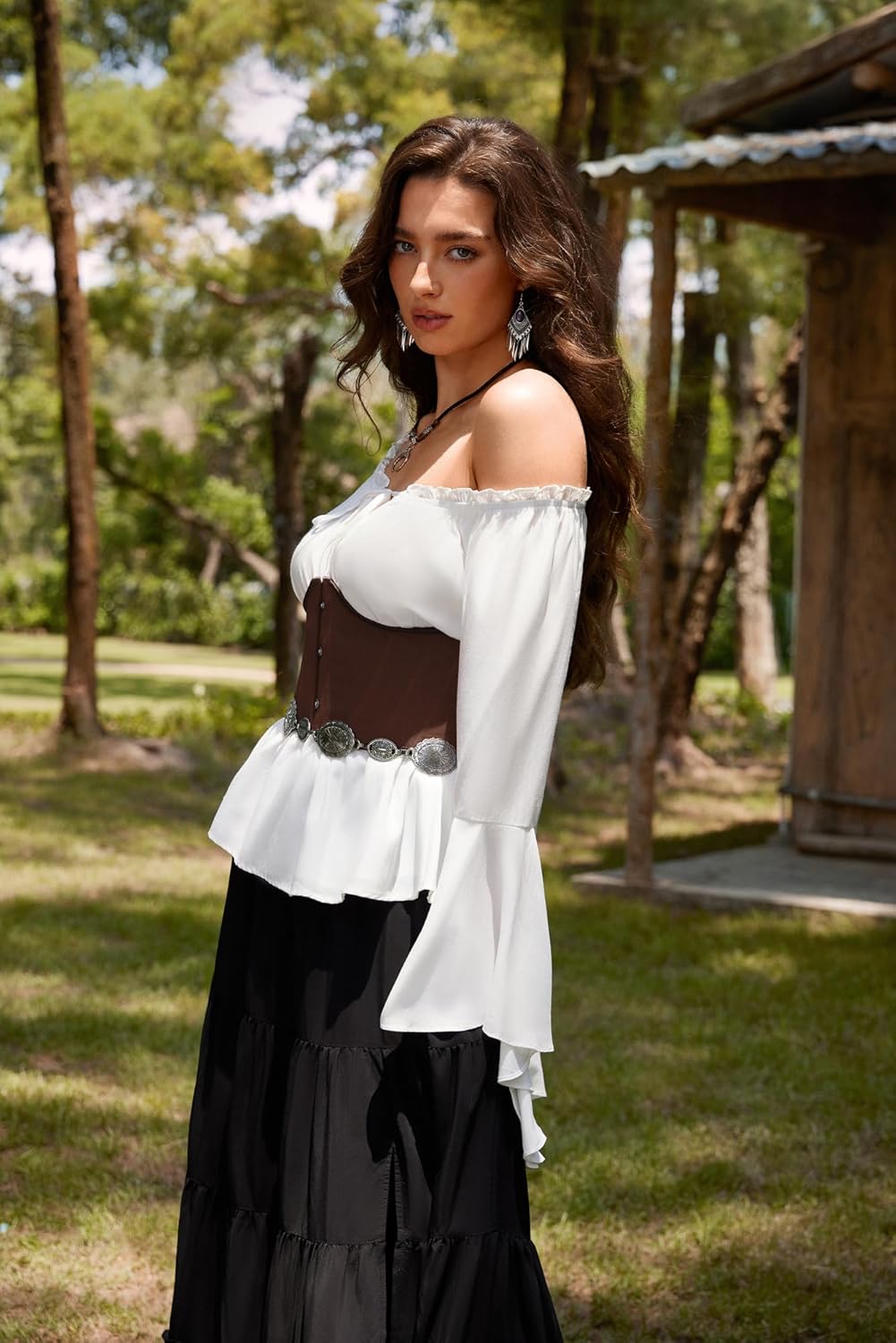 Scarlet Darkness Corset Belt for Women Underbust Renaissance Corsets Vintage Bustier Top - Image 5