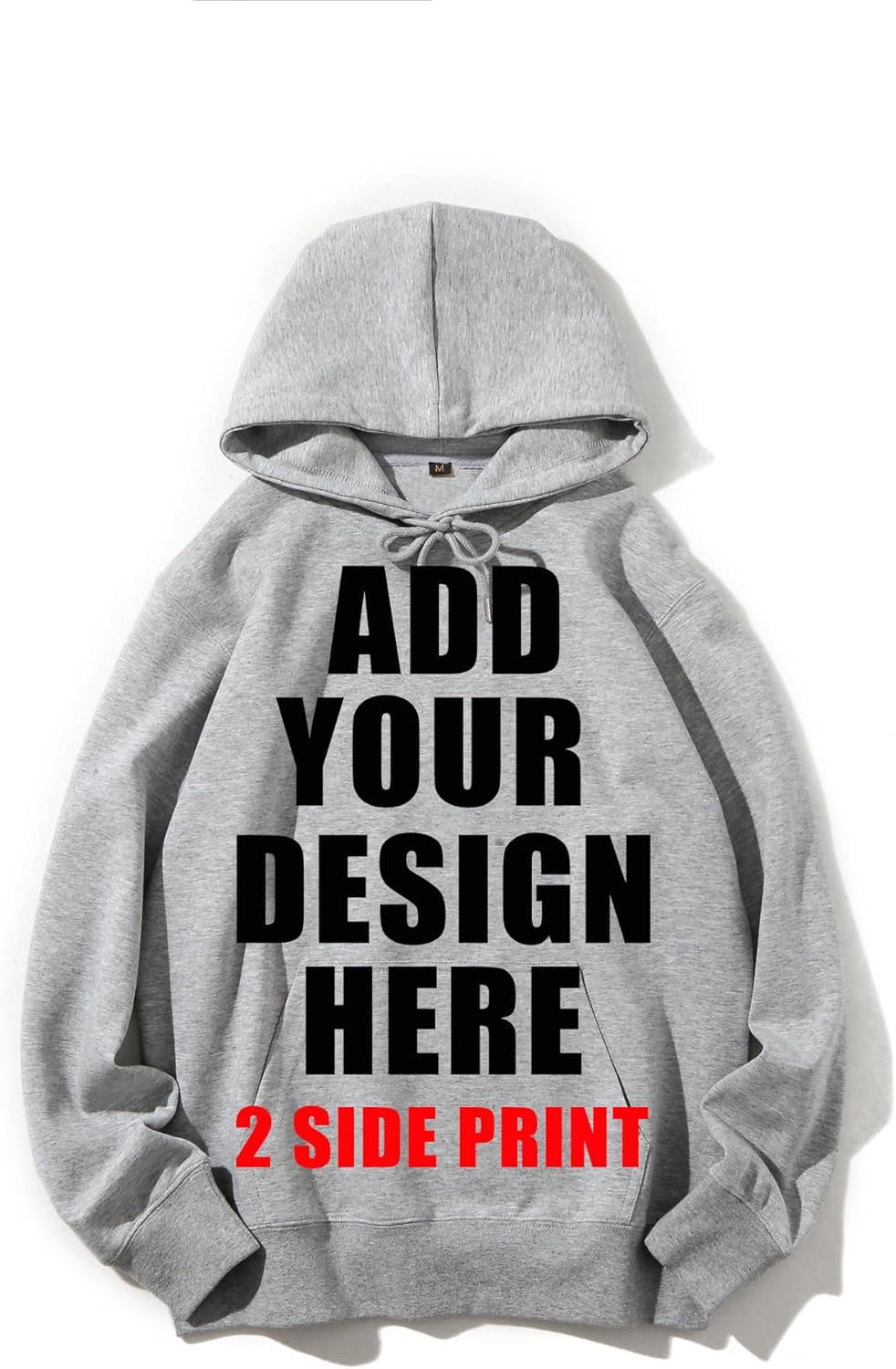Custom Hoodie Design Your Own Personalized Photo Text Pullover Sweatshirt With Double Sided Printing