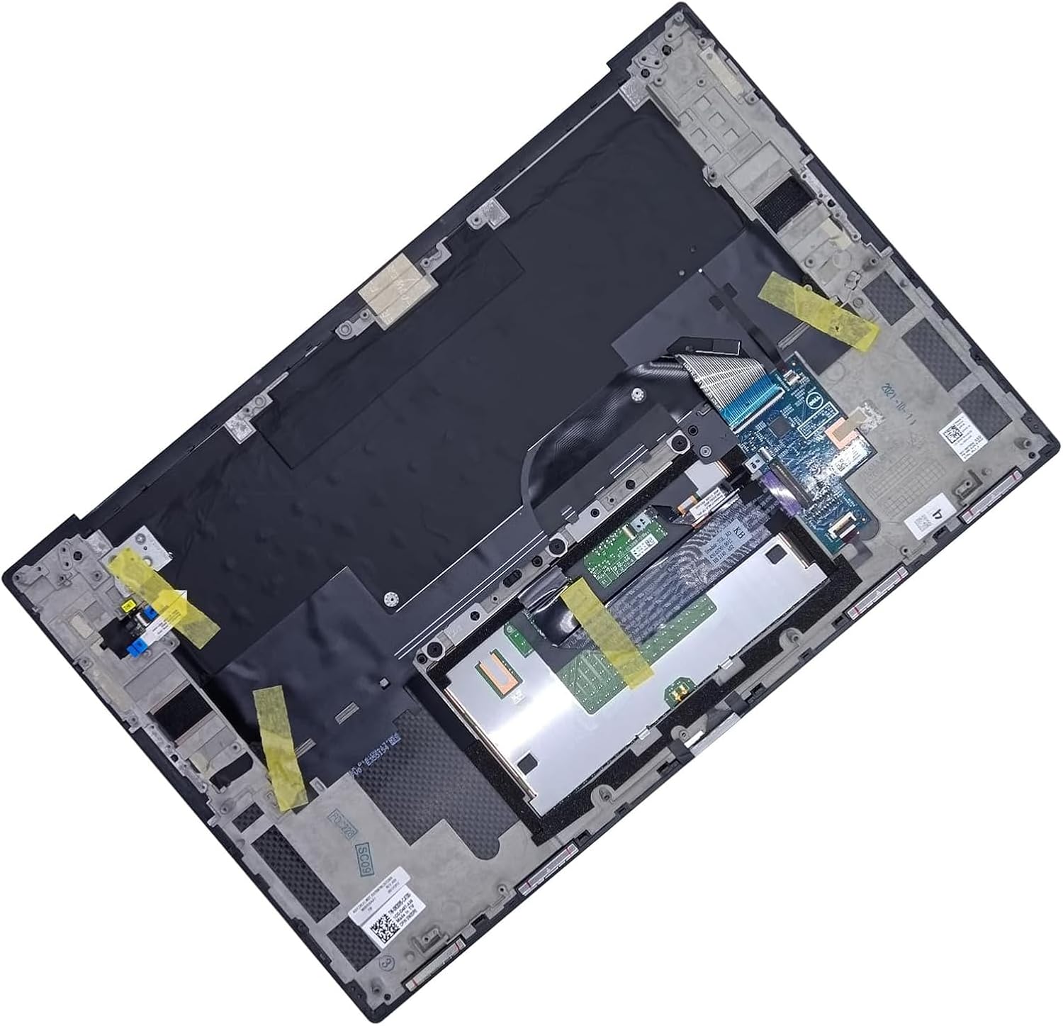 0W20R5 W20R5 Replacement for DELL XPS17 9700 9710 Precision 5750 5760 Laptop Upper Top Cover Case Palmrest Not-Backlit US Keyboard Touchpad Assembly Part