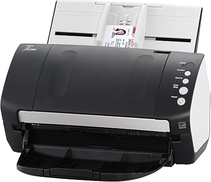 Fujitsu fi-7140 Robust General Office Desktop Color Duplex Document Scanner with Auto Document Feeder (ADF) 2 Pack