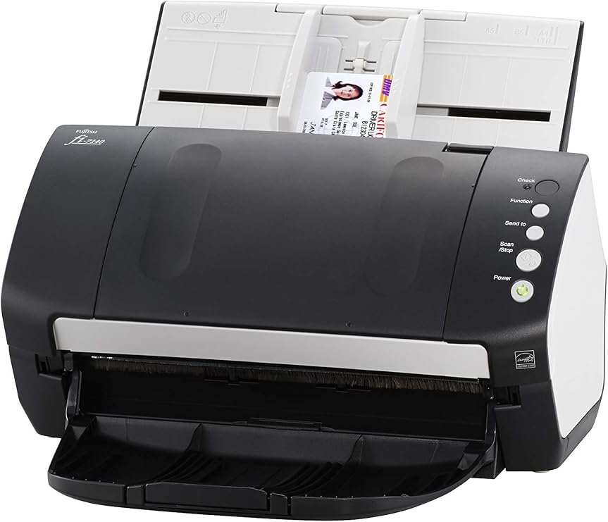Fujitsu fi-7140 Robust General Office Desktop Color Duplex Document Scanner with Auto Document Feeder (ADF) 2 Pack
