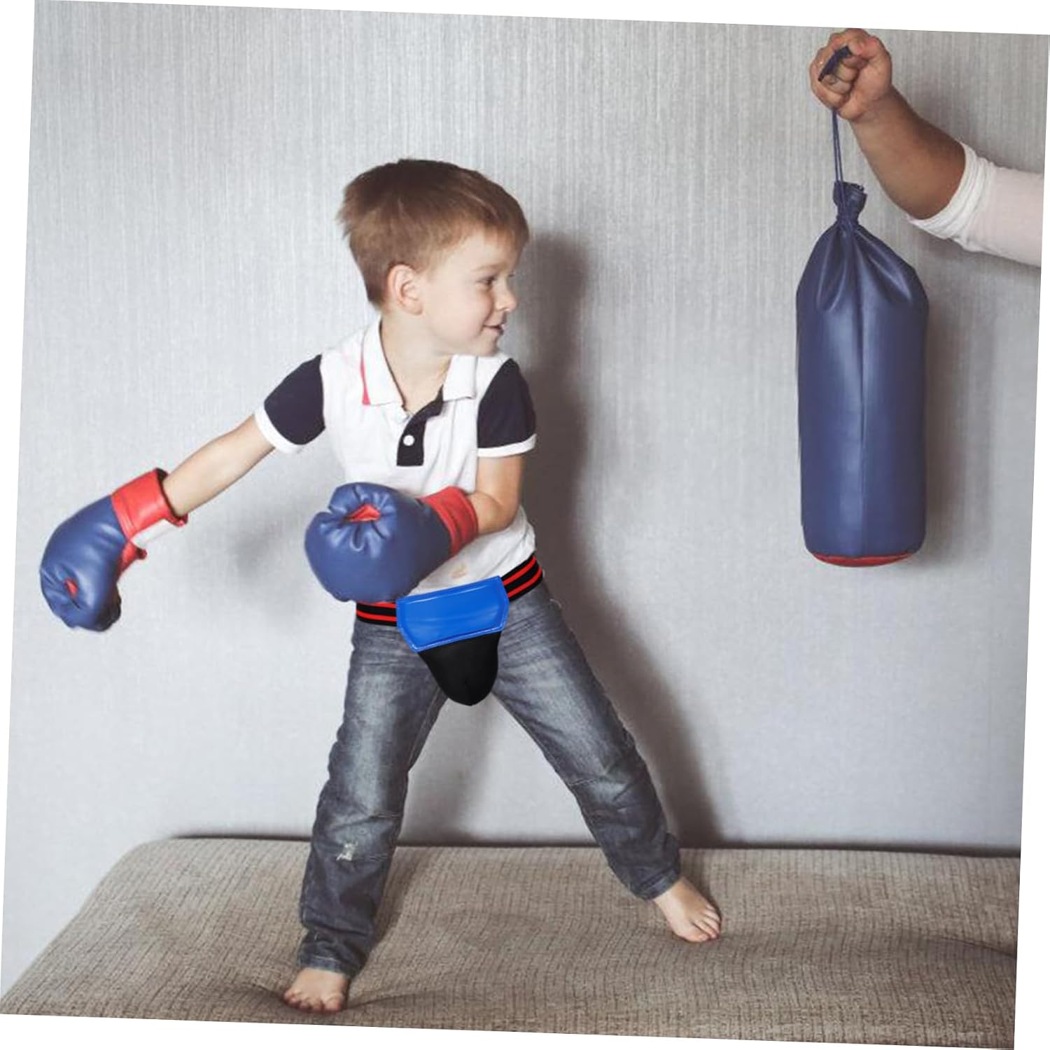 KICHOUSE Mma Cup Protector Men Boxing Groin Protector Protective Cup Mens for Athletic Full Safety