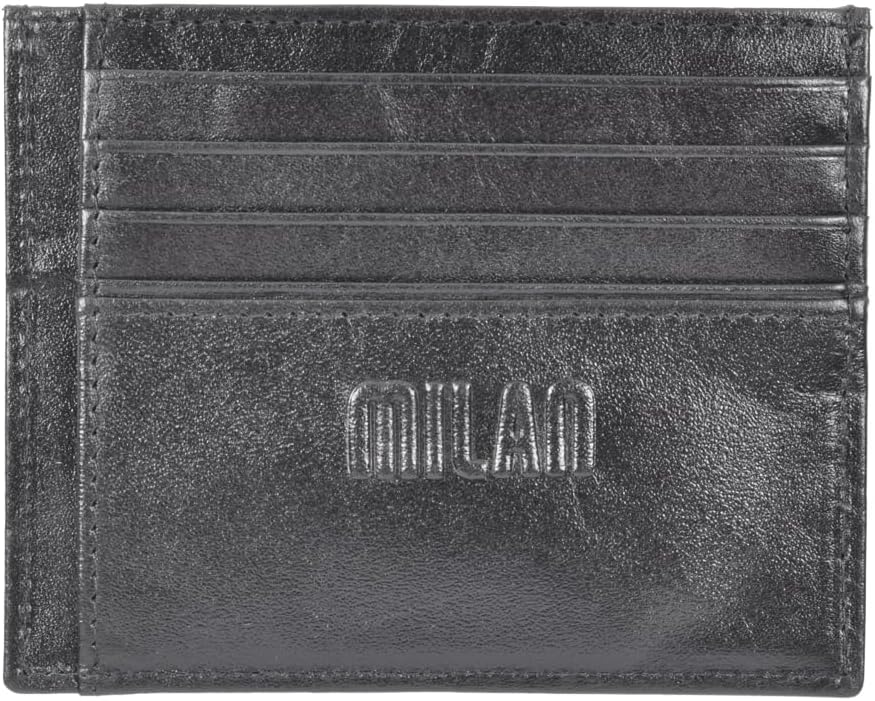 AC Milan Unisex 143652 Travel Accessory Wallet, Black