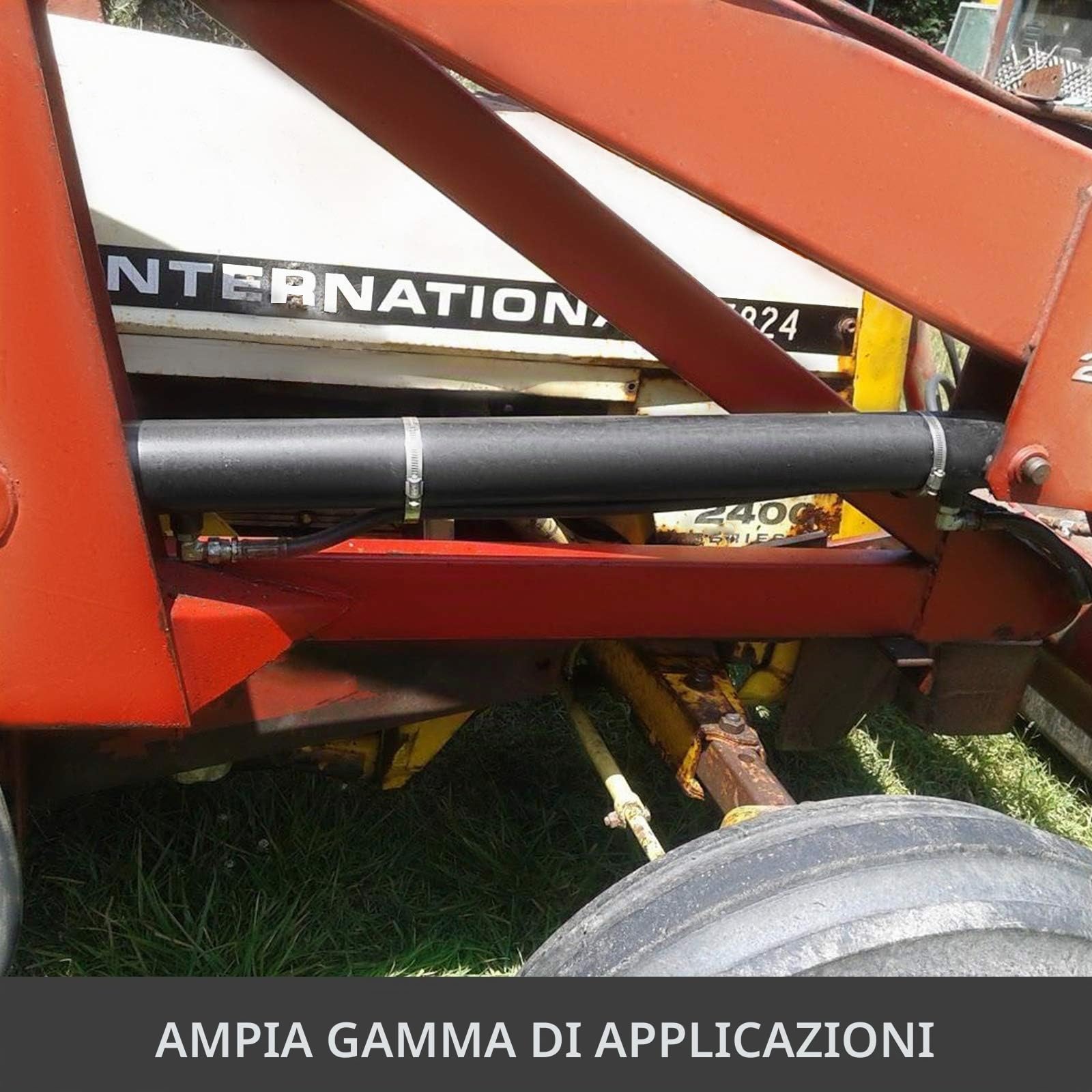 VEVOR Cilindro idraulico 2" Alesaggio 36" Corsa Cilindro idraulico a pistone Cilindri idraulici 3000psi Tubo incrociato saldato a doppio effetto Cilindro di sollevamento idraulico