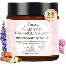 FeeMeFee Wild Yam Cream 118 ml, Organic Balancing Cream for Women, Deep Nutrition and Hydration, Made with Wild Yam Root, Sauzgatillo Berries and Clover