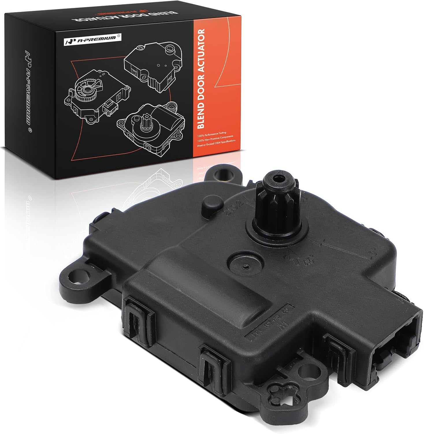 A-Premium HVAC Heater Blend Door Actuator Compatible with Ford Fusion 2013-2019, Edge 2015-2018 & Lincoln MKZ 2013-2019, MKX 2016-2018, Continental 2017-2019