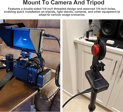 Miniatura 7 de Suptig Cargador portátil de 9000 mAh batería Banco de energía compatible para Gopro, Canon, Nikon, DJI osmo, Insta 360, Akaso More Cámara, teléfono,