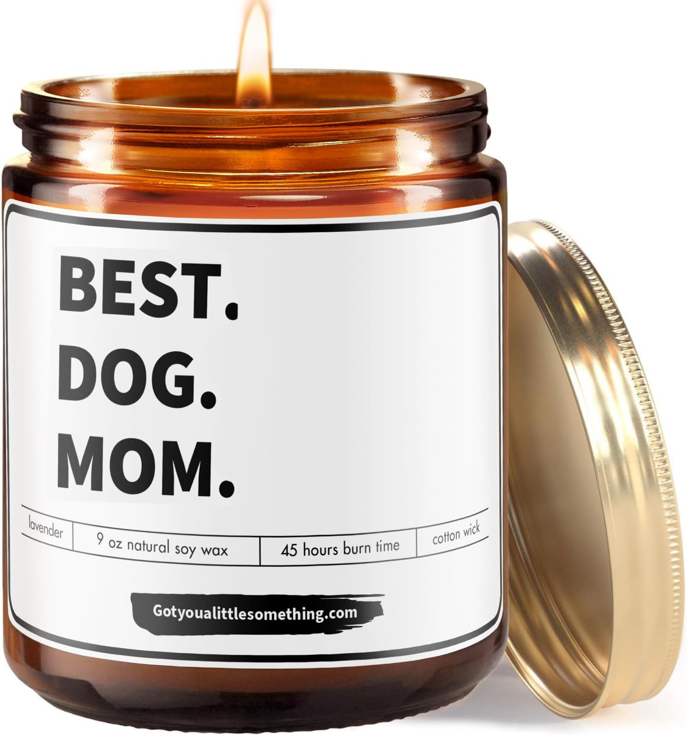 13. Best Dog Mom Candle