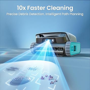 (2026 New) AIPER Experts Duo: Scuba V3 & EcoSurfer S2, 360 Top-to-Bottom Cleaning, 7 Day Hands-Free Care, 10x Faster Cleaning with AI Patrol, Smart Parking & Water Quality Maintenance, Blue & Blue