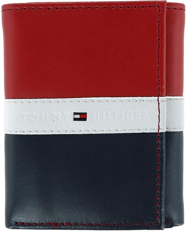 Tommy Hilfiger Cartera triple para hombre