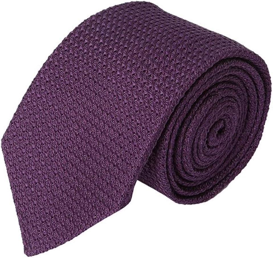 Oliver Wicks Italian Grenadine Tie – 100% Silk, Hand-Finished & Tipped, Made in Italy, Small-Batch Men's Accessory