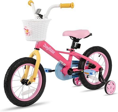 Miniatura 5 de JOYSTAR 12 14 16 Inch Kids Bike for 2-7 Years Girls 33-53 Inch Tall, Toddler Girls Bike with Training Wheels, Rainbow Bikes, Children Bicycle,