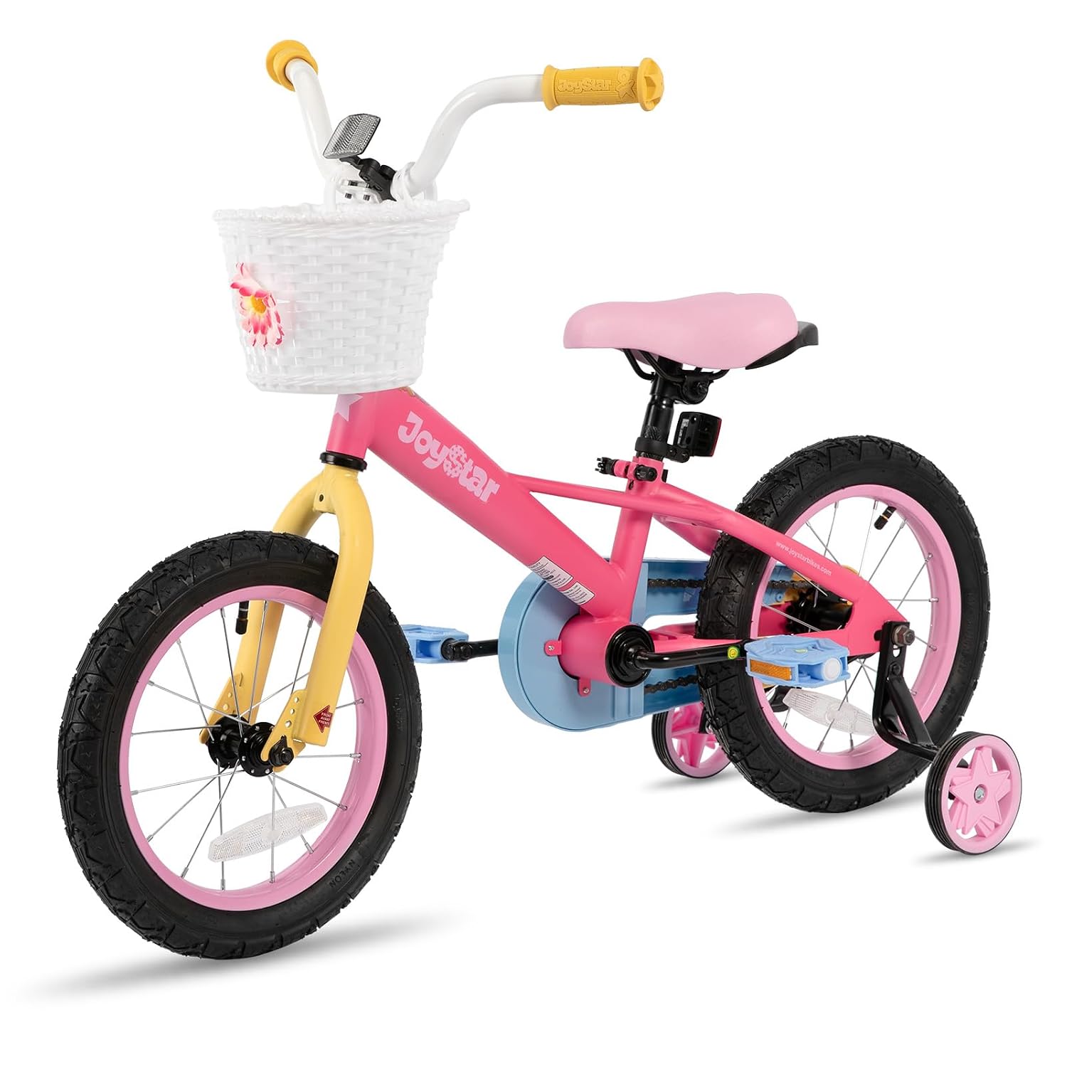 JOYSTAR 12 14 16 Inch Kids Bike for 2-7 Years Girls 33-53 Inch Tall, Toddler Girls Bike with Training Wheels, Rainbow Bikes, Children Bicycle, Macaroon 10 JOYSTAR 12 14 16 Inch Kids Bike for 2-7 Years Girls 33-53 Inch Tall, Toddler Girls Bike with Training Wheels, Rainbow Bikes, Children Bicycle, Macaroon - Image 8