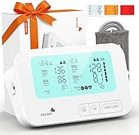 BBLOVE AES-U622 Automatic Upper Arm Blood Pressure Monitor - Medical-Grade Accuracy, Large Backlit Display, 2-User Memory, FSA/HSA Eligible