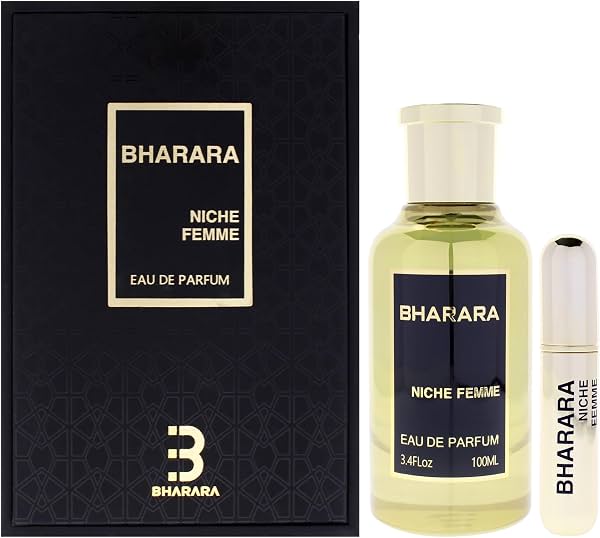 Niche by Bharara para Mujeres - 3.4 oz EDP Spray Floral 3.4 Fl Oz (Paquete de 1)