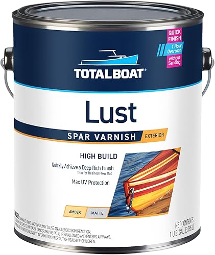 Vista 11 de TotalBoat Lust - Barniz marino, multicolor/fantasía (High Gloss)