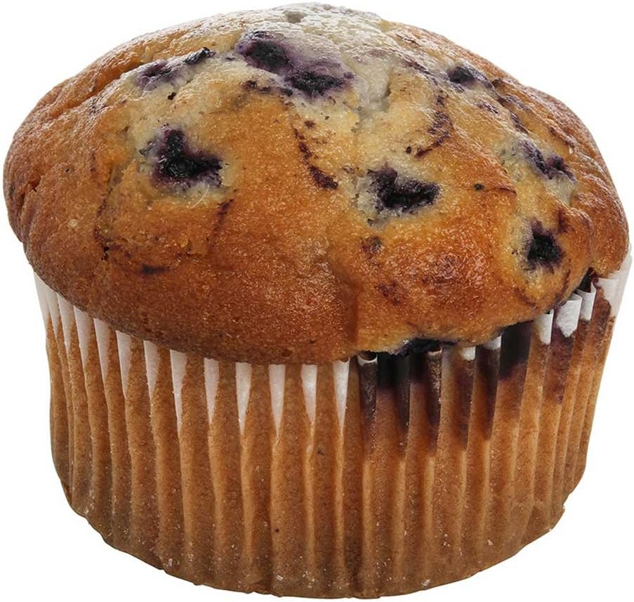 Otis Spunkmeyer Delicious Essentials Wild Blueberry Muffin, 4 Ounce -- 24 per case.