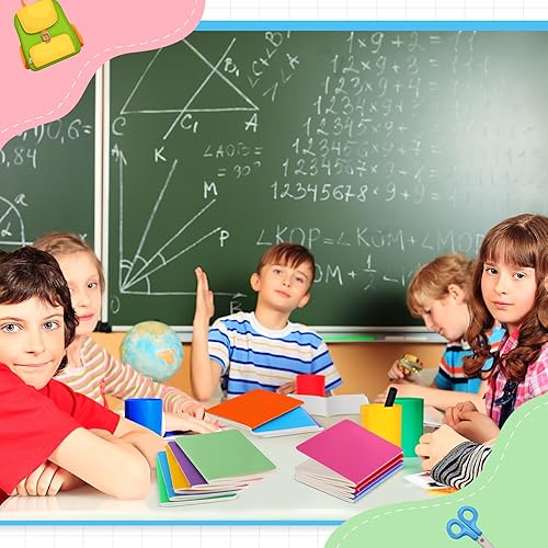 Miniatura 7 de PerKoop 36 mini cuadernos a granel de 5.5 x 4 pulgadas, bloc de notas pequeño con 60 páginas rayadas, cuadernos de bolsillo con cubierta de papel