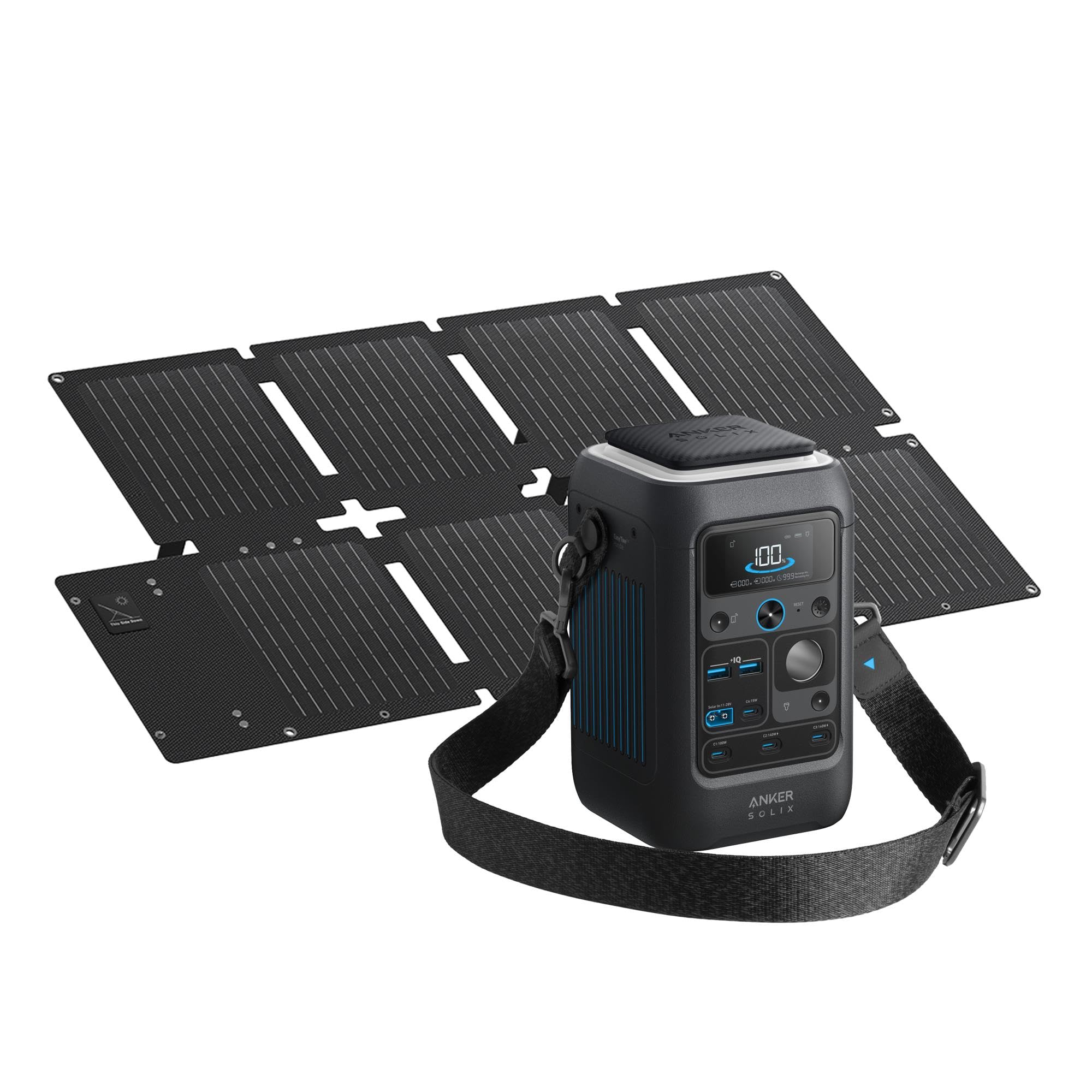 Anker Innovations Solix C300x Dc+ Ps60 Faltbares Solarpanel (b1728311)
