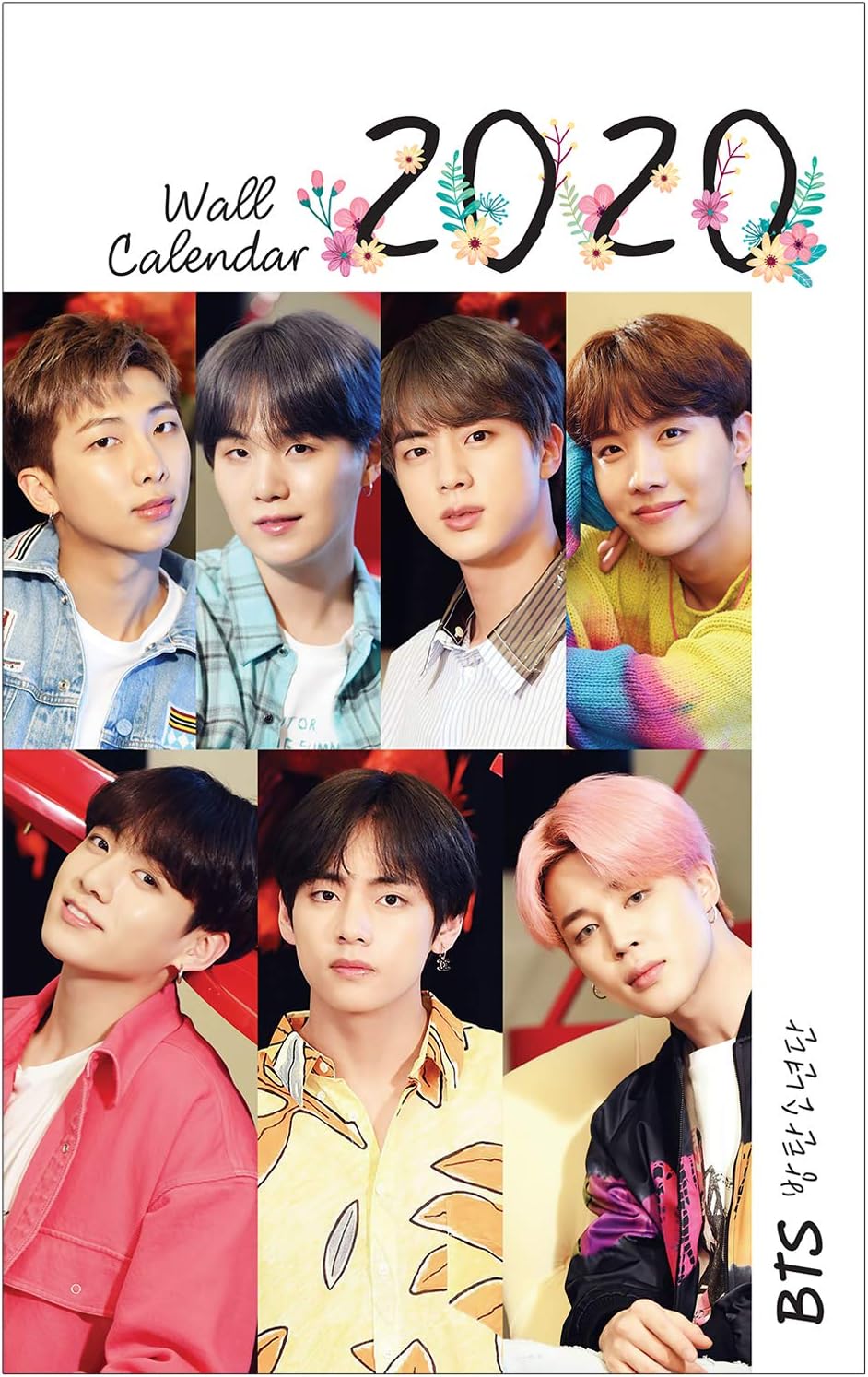 Kpop Idol 2020 New Wall Calendar (BTS)