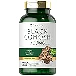 Carlyle Black Cohosh Capsules | 700mg | 300 Count | Non-GMO, and Gluten Free Formula | Black Cohosh Root Extract Supplement