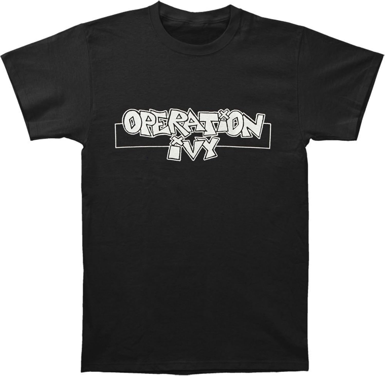 Operation Ivy Men's Bar Logo T-shirt X-Large Black
