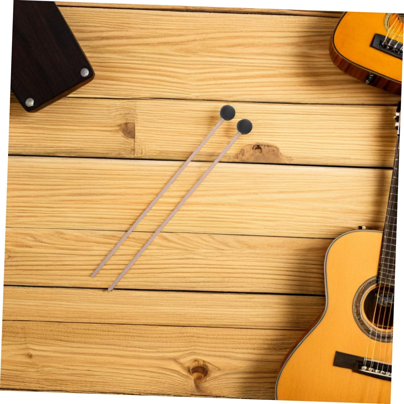 Bacchette per Batteria Punta in Nylon Spazzole per Batteria Jazz Custodia per Bacchette Antiscivolo di Accessori per Borsa per Riporre