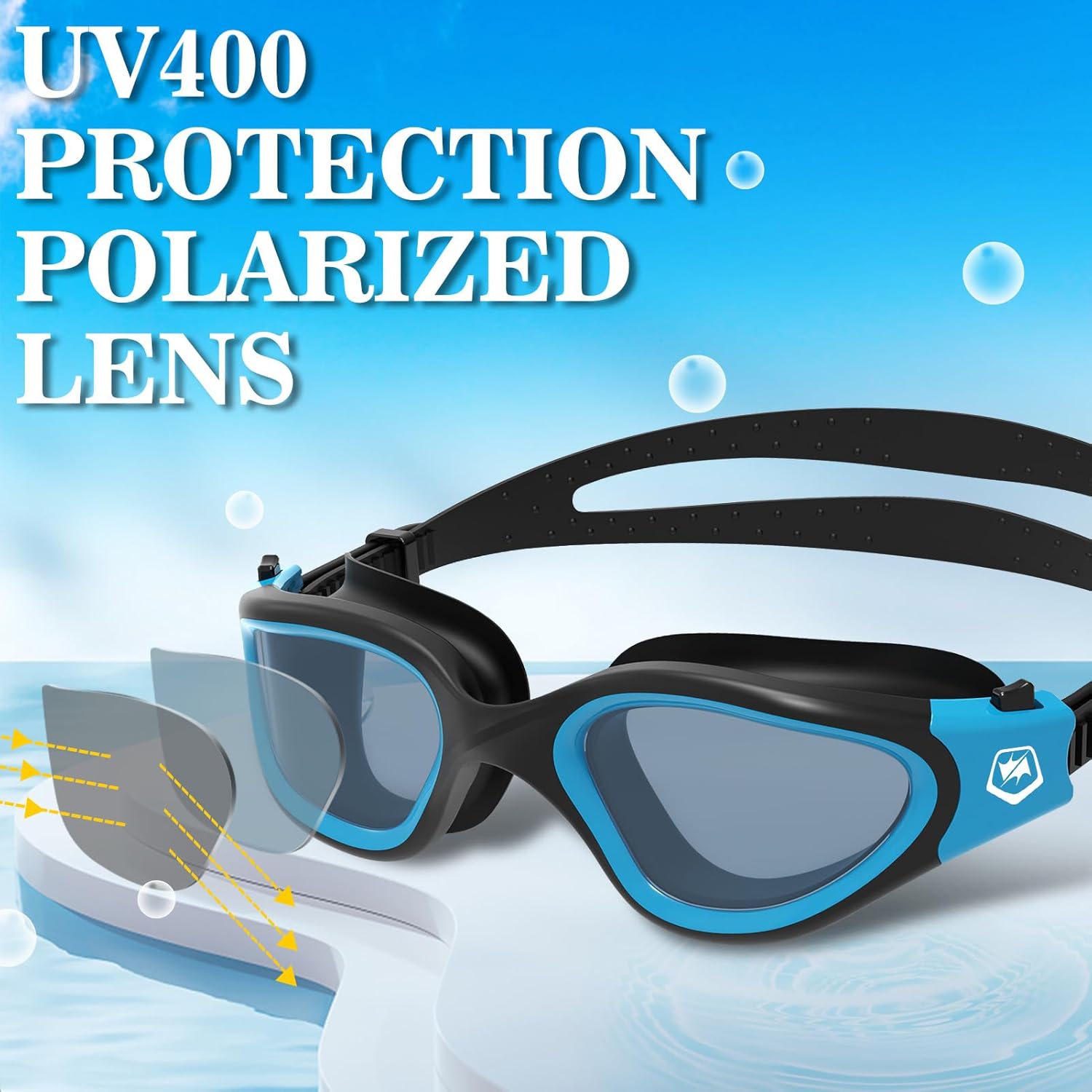 WIN.MAX Swimming Goggles Swim Pool Goggles Anti Fog Anti UV No Leakage Clear Vision for Men Women Adults Teenagers
